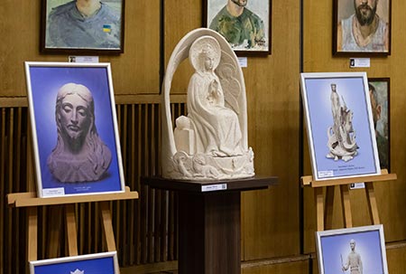 Выставка скульптора Алексея Леонова в г. Киев. 2023 г.