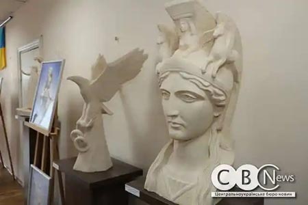 Выставка скульптора Алексея Леонова в г. Кропивницкий. 2023 г.