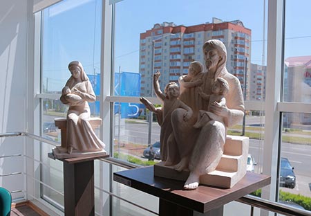 Выставка скульптора Алексея Леонова в г. Хмельницкий. 2023 г.