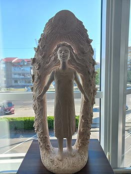 Выставка скульптора Алексея Леонова в г. Хмельницкий. 2023 г.